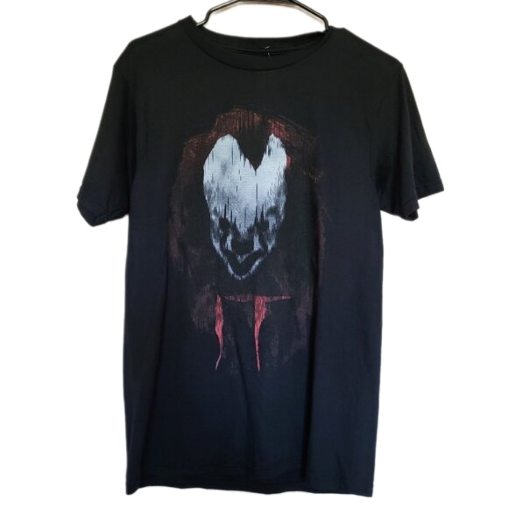 *NEW* IT Chapter Two Pennywise Black T-Shirt Size Small Horror Movie Tee